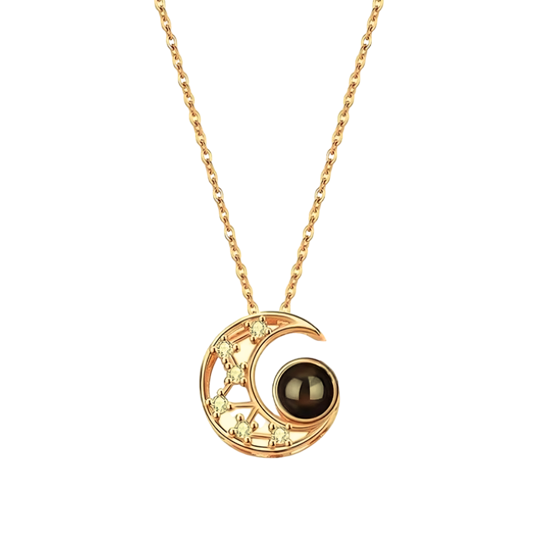 moon necklace | דגם Renana