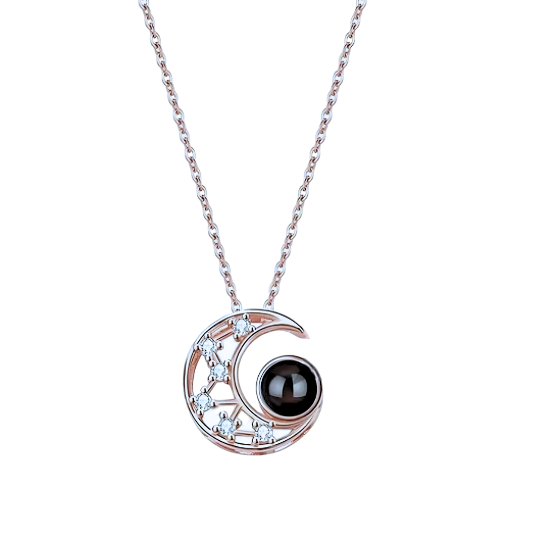moon necklace | דגם Renana