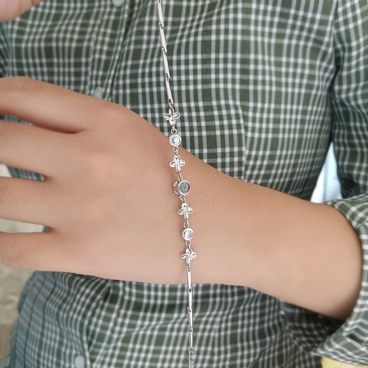 bracelet clover | June דגם