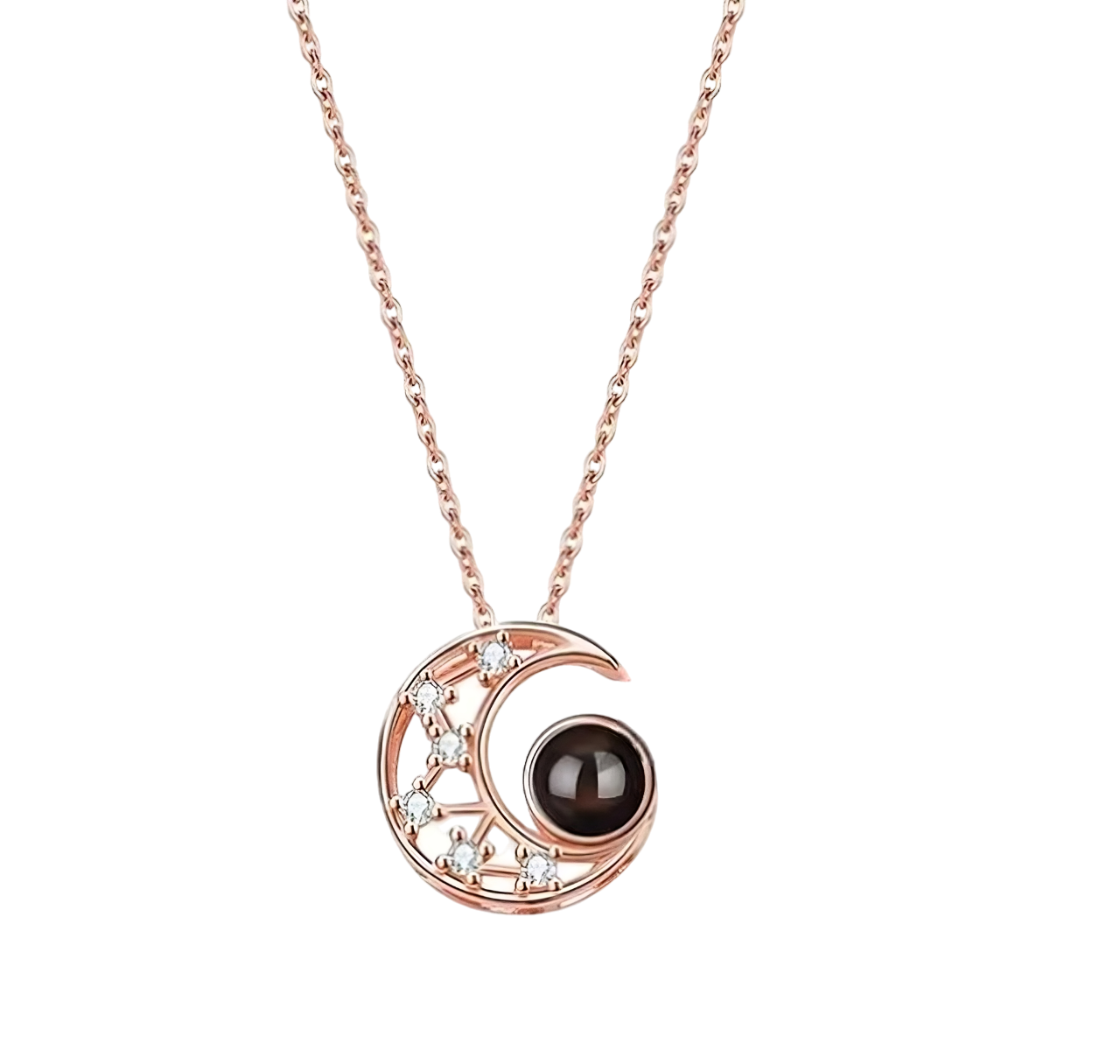 moon necklace | דגם Renana