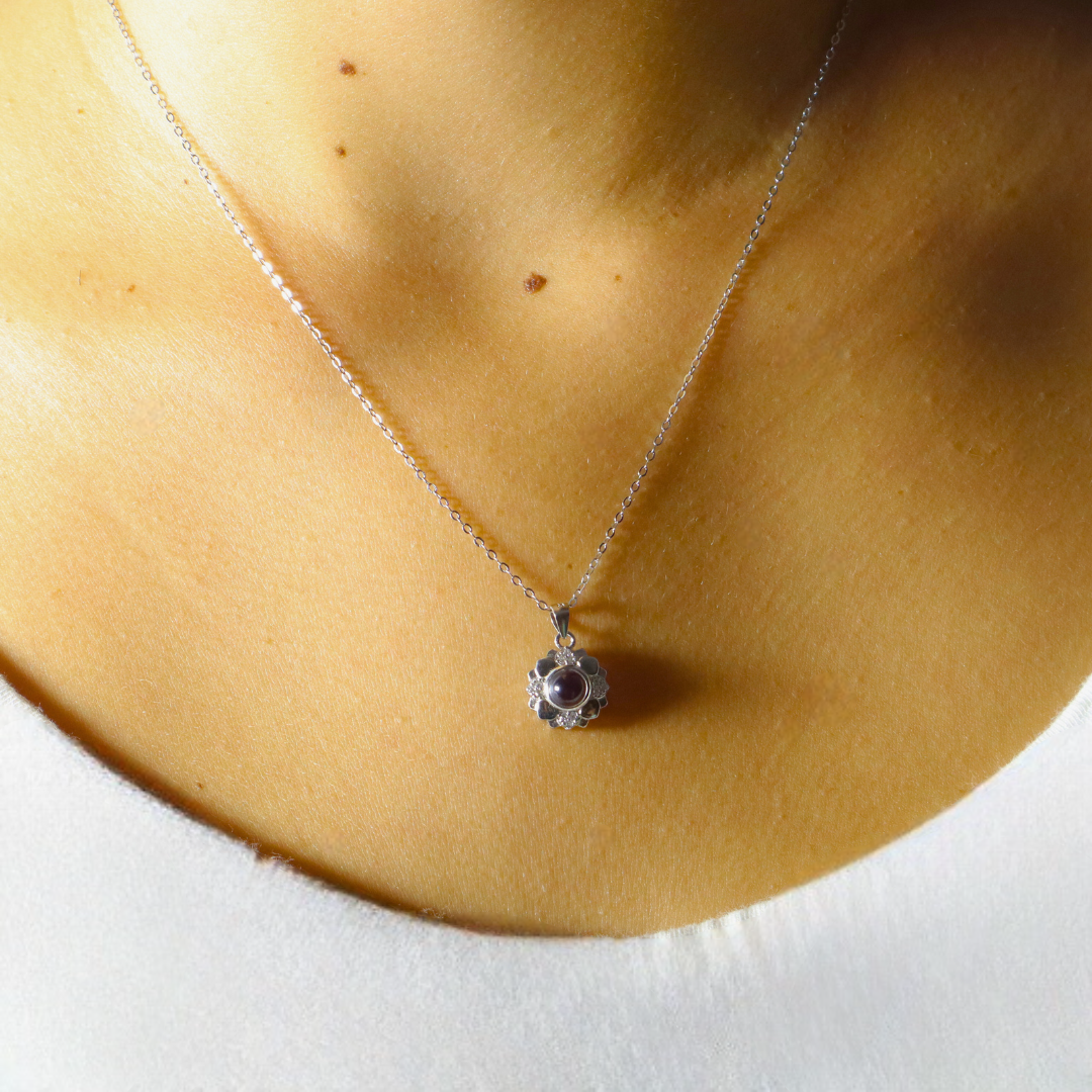 flower necklace | דגם Noa